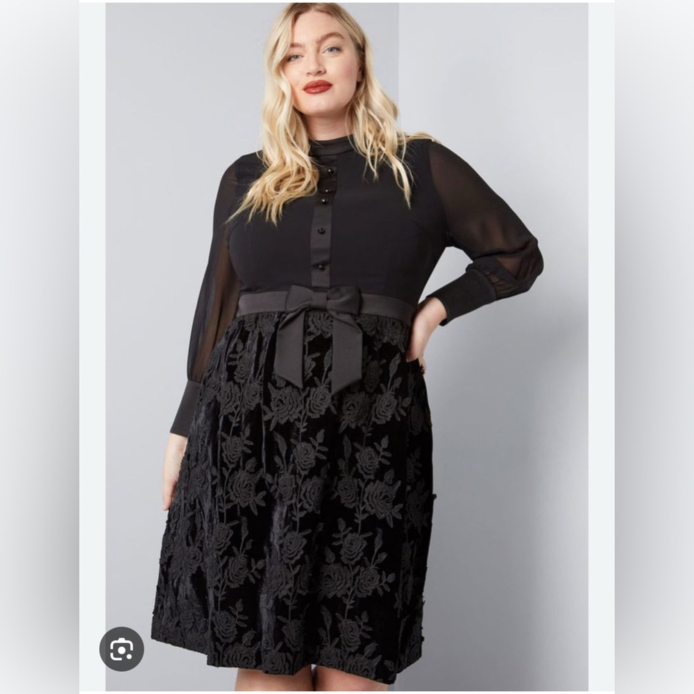 Anna Sui x ModCloth Enigmatic Mood A-Line Dress NWT Size 12